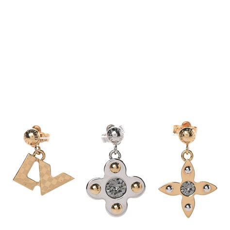 louis vuitton love letters earrings